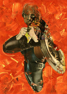 Painting Collage 67 by Carmen Luna