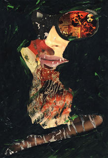 Painting Collage 70 by Carmen Luna
