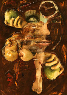 Painting Collage 79 by Carmen Luna
