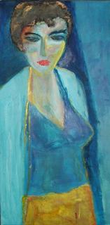 I Will Paint you Blue (To Valdes) by Pilar Bamba Gastardi