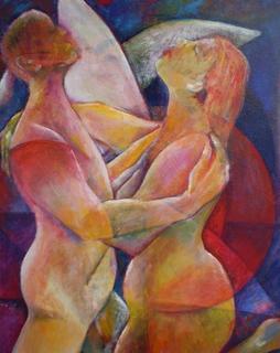 Sunset Dance by Renate van Nijen