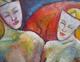 Two Masks by Renate van Nijen
