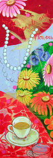 With Pearls and Flowers by Mar&iacute;a Burgaz