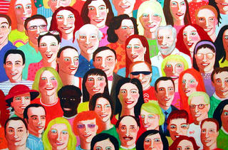Gente sonriente by Mar&iacute;a Burgaz
