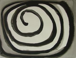 Paper 08: Black Spiral by Javier Lechuga