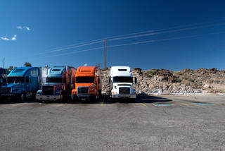 Truck Stop by Peter Muller