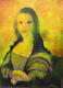 Yellow Mona Lisa by Victor Ventura