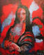 Red Mona Lisa by Victor Ventura