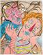 Il Bacio I by Enrico Baj