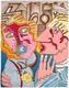 Il Bacio II by Enrico Baj