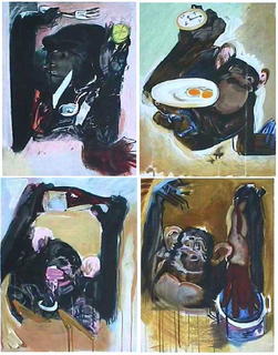 The Four Signs  (Portfolio de 4 Prints) by Julio Pomar