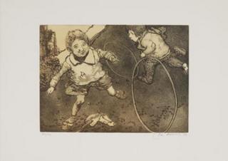 Games II: Manuel Alcorlo's Portfolio (6 Engraving) by Manuel Alcorlo