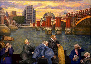 Waterloo's Bridge by Manuel Alcorlo