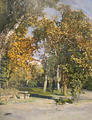 Allant &agrave; Lourmarin by S. Gomez