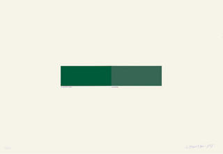 Vert anglais by Bertrand Lavier