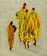 Young Novice with Monks by Min Wae Aung