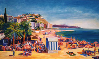 At the Beach by Gregorio Gigorro