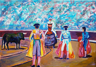 Waiting for the Picador by Gregorio Gigorro
