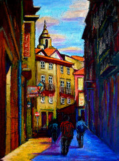 Santiago Street by Enrique Pablo V&aacute;zquez