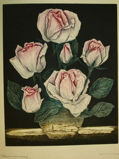 Nocturnal Roses by Alfonso Ayuso